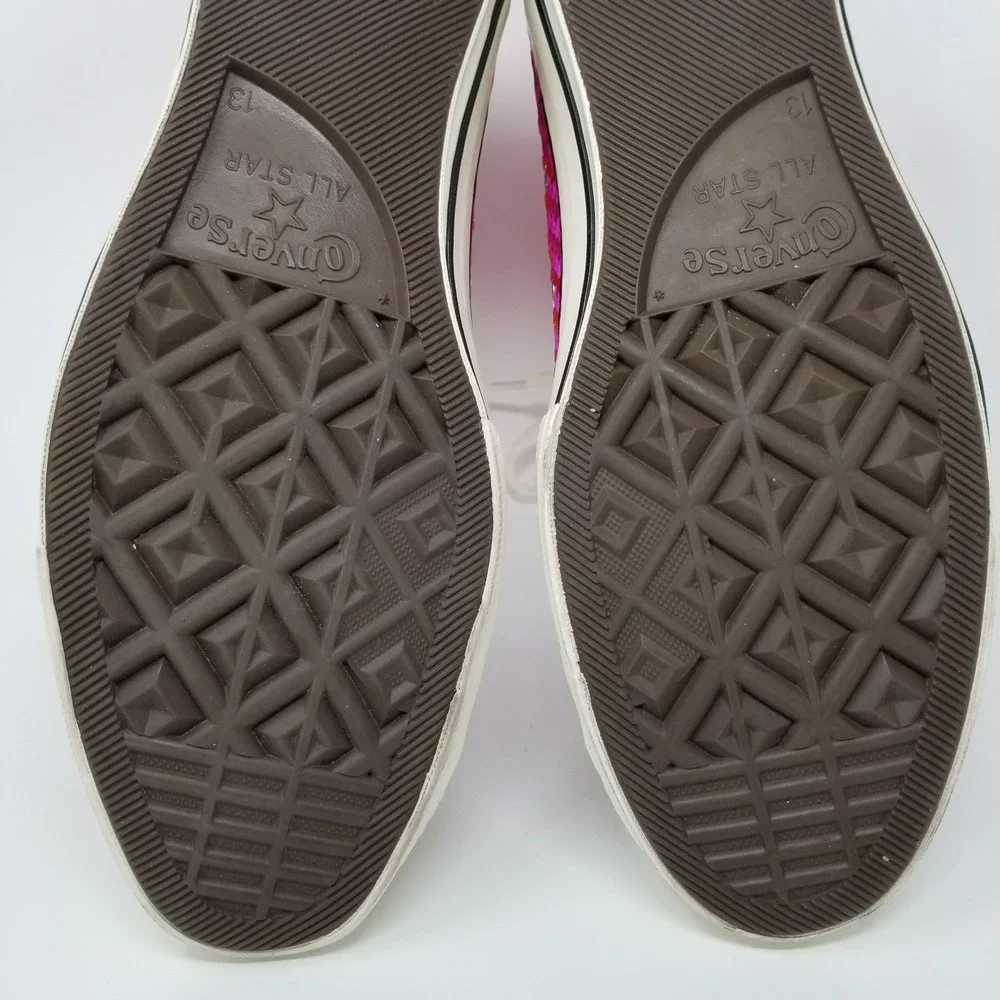 Converse Chuck 70 High Top Culture Weave Cherry Red/Pink Pop Size 13 167990c - Picture 16 of 16